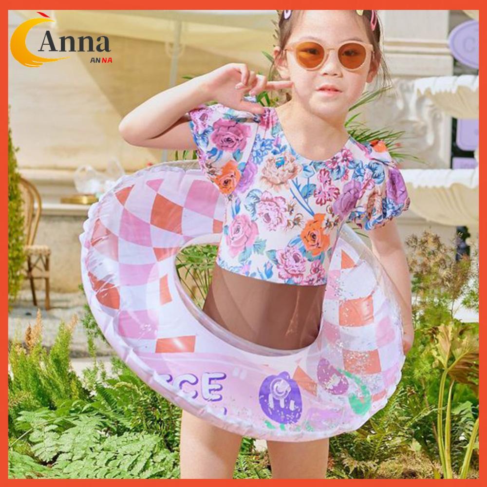 [Anna.vn.vn] Vòng bơi hình khối Vòng bơi bằng khí nén chắc chắn mềm mại cho kỳ nghỉ đi biển