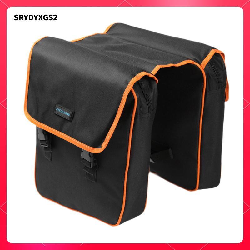 Túi đựng xe đạp Pannier phía sau Túi yên xe đạp để mua sắm Đi xe đạp màu cam