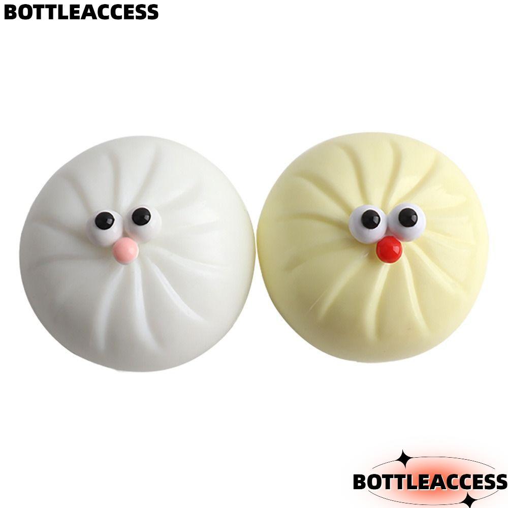 CHAITTLEACCESS Bánh Bao Đồ Chơi Squishy, Fidget Chậm Hấp Nhồi Bông Squishy Pinch Le, Quà Tặng Đồ Chơ