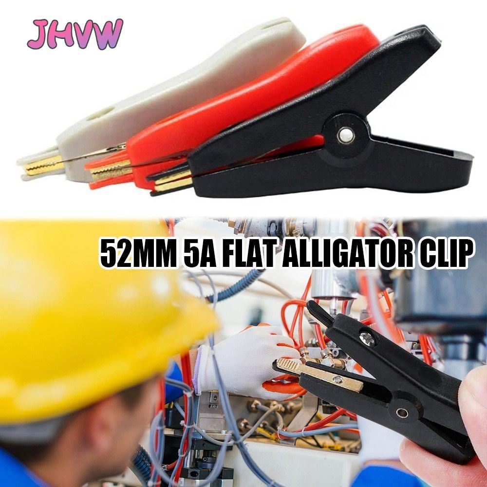 Kẹp cá sấu JHW LCR Kelvin cách nhiệt 5A 52mm LCR Kelvin Clip
