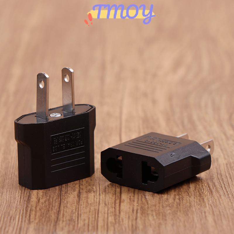 TMOY 2 Chiếc Châu Âu US AU EU US Sang EU / EU Sang US Cắm Adapter Euro Du Lịch Điện Cắm Bộ Chuyển Đổ