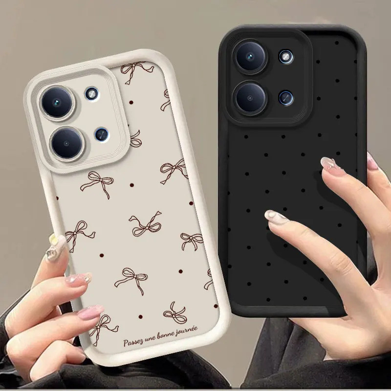 Dành Cho Xiaomi Redmi 15C 4G Ốp điện thoại Bướm Thời Trang Thắt Lưng Cho Redmi 15C 15C Silicon Mềm C