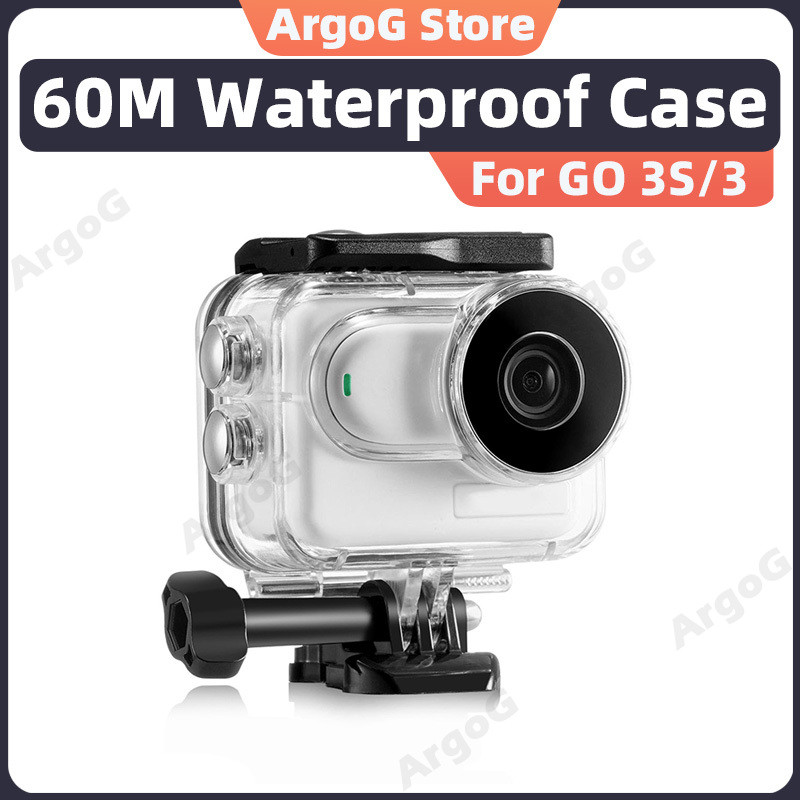 ArgoG Vỏ Chống Nước cho Insta360 GO 3S/GO 3 60M - Phụ Kiện Insta360 GO 3S