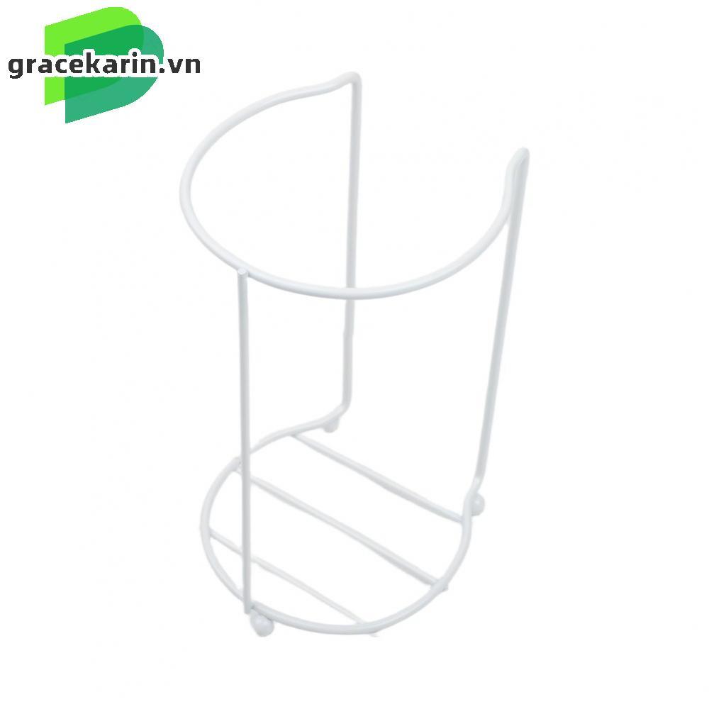 Metal no drilling cup storage rack with open design for water tea cup organizing