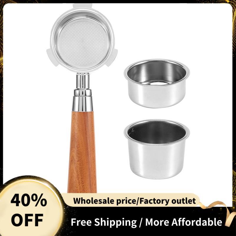 Espresso Portafilter 51mm cho EC685 EC680 Coffee Bottomless Portafilter với 51mm 2 Chiếc Bát Bột Cà 