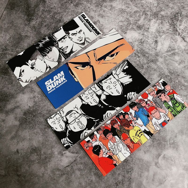 Citysoul Đỏ Nóng Máu Slam Dunk Chống Nước Phản Quang Xe Dán Sakuragi Legion Mitsui Kotobuki Miyagi K