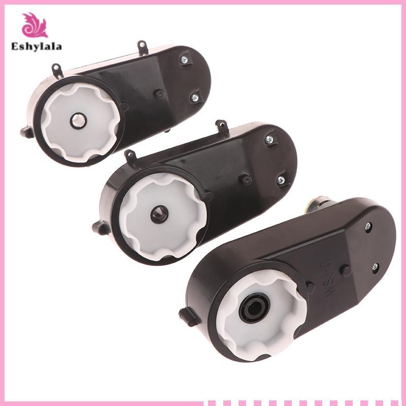 Eshylala 6V / 12V RS390 Kids Ride On Car Motor Gearbox Động cơ DC tốc độ cao cho phụ tùng ô tô điều 