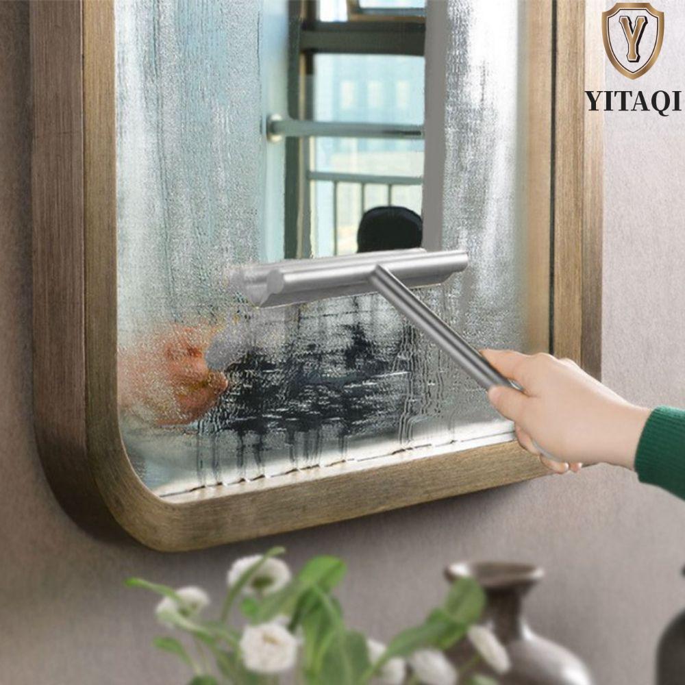 YITAQI Tắm Squeegee Floor Dụng Cụ Lau Nhà Bếp Có Giá Đỡ Phòng Tắm Gương Bàn Chải Cửa Sổ