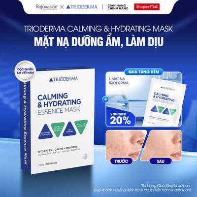 Mặt Nạ Dưỡng Da Trioderma Calming & Hydrating Mask - Cấp Ẩm Sâu, Dịu Da Nhạy Cảm, Phục Hồi Da