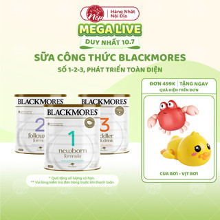 [HỎA TỐC] Sữa công thức Blackmores Đủ Số NewBorn/Toddler/Follow-on Fomula phát triển toàn diện cho bé_Nepshop1