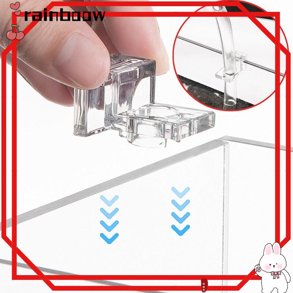 Giá đỡ nắp thủy tinh bể cá RAINBOW 1PC, Giá đỡ nắp bể cá trong suốt bằng acrylic, 4.5 / 5 / 5.5 / 6 