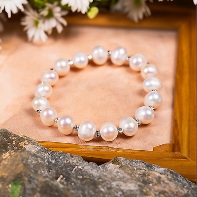 Vòng Tay Ngọc Trai Tròn Đều 7-8ly - Ngọc Trai Trường Thịnh