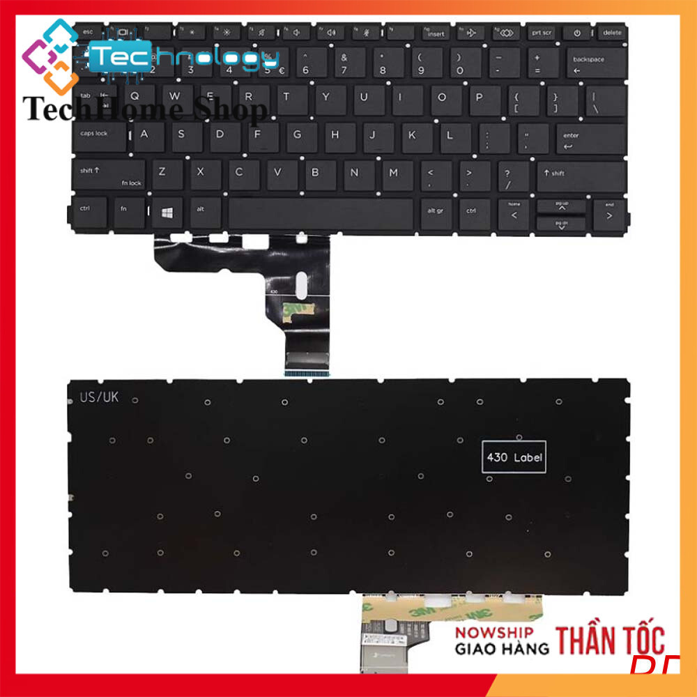 Bàn Phím Laptop HP PROBOOK 430 435 G8 430 G8 435 G8 ZHAN 66 PRO 13 G4 Laptop Backlit