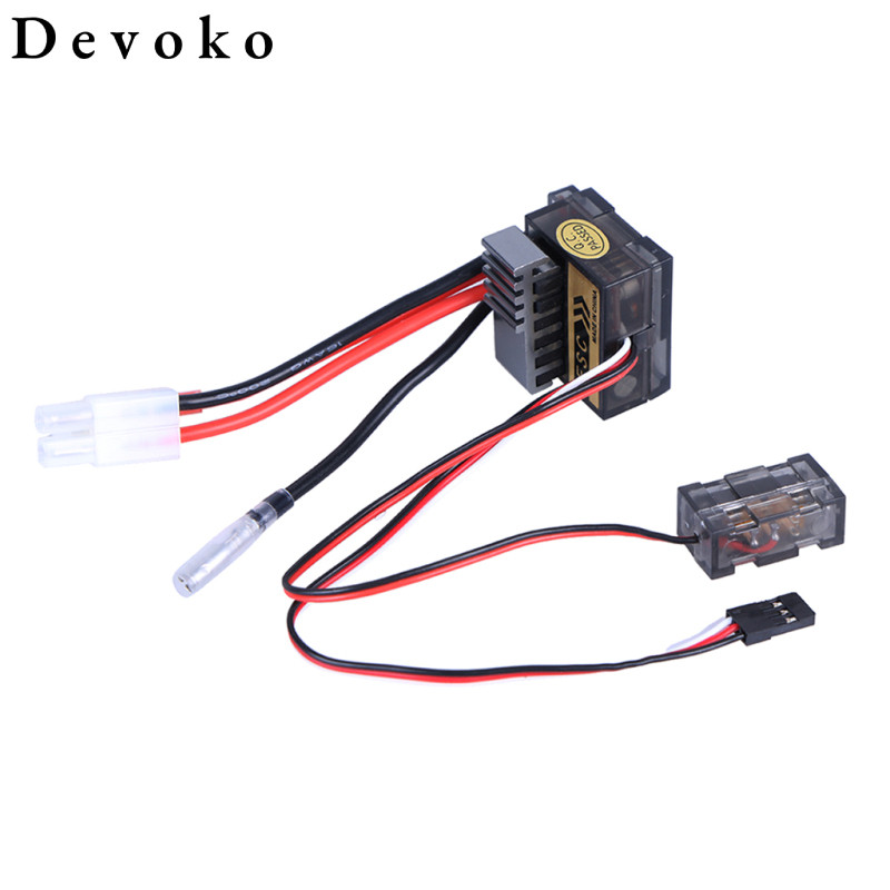 320A RC Brushed Motor Bộ điều khiển tốc độ điện ESC Dual Mode Band Brake Car