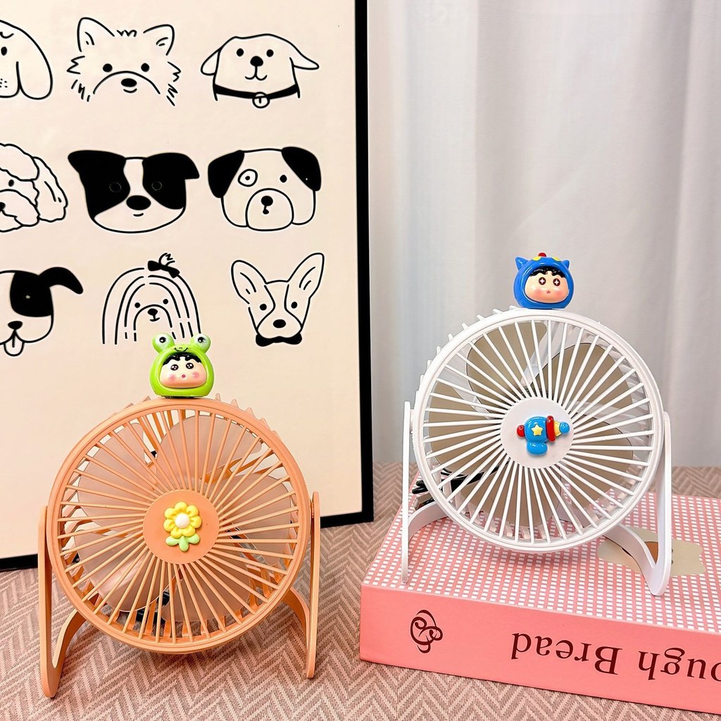 Sanrio Hoạt Hình Quạt Nhỏ Yên Tĩnh Quạt Để Bàn Sinh Viên Quạt USB Văn Phòng Quạt Lưu Thông Không Khí