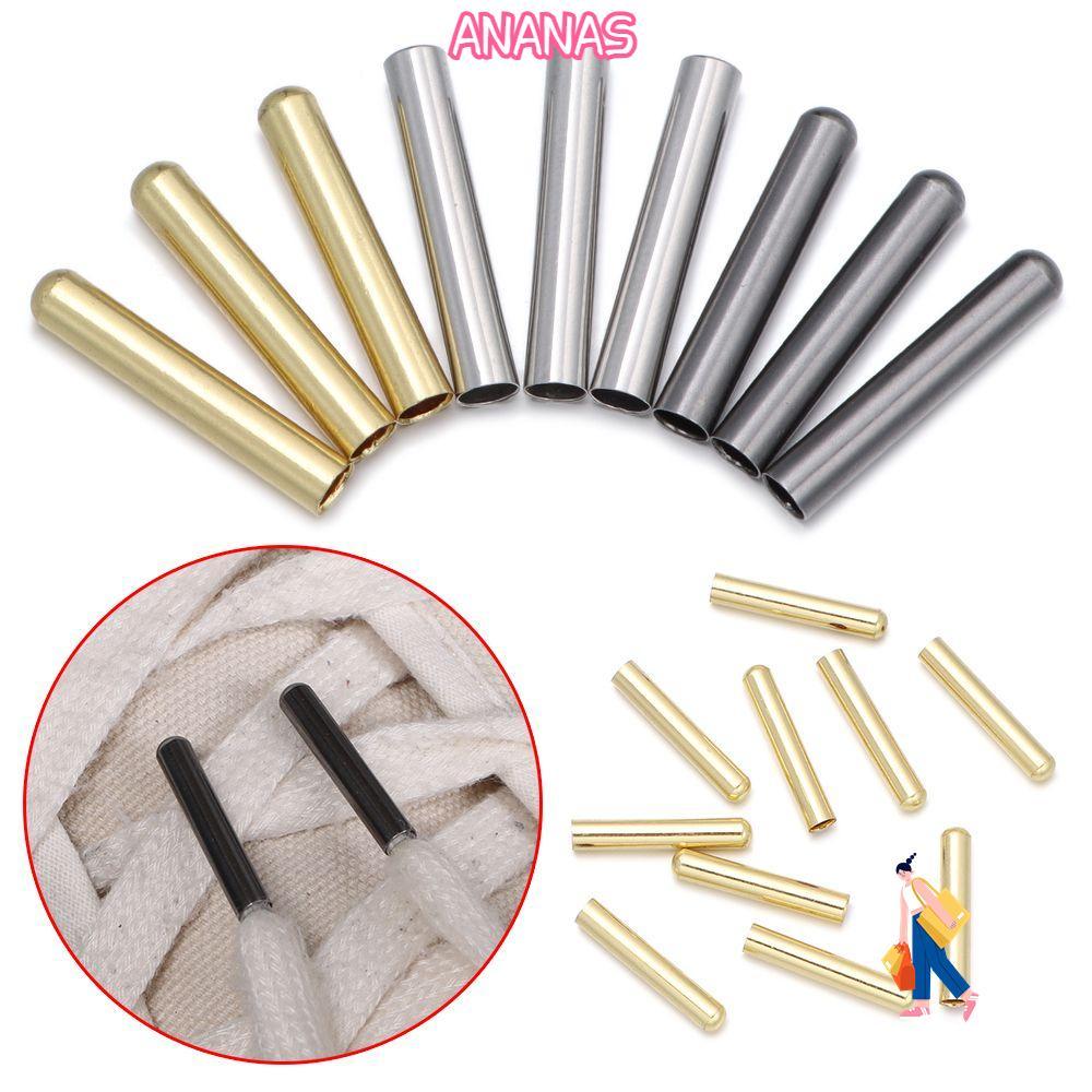 Đầu dây giày ANANAS 10 CÁI Đầu ren giày không giới tính DIY