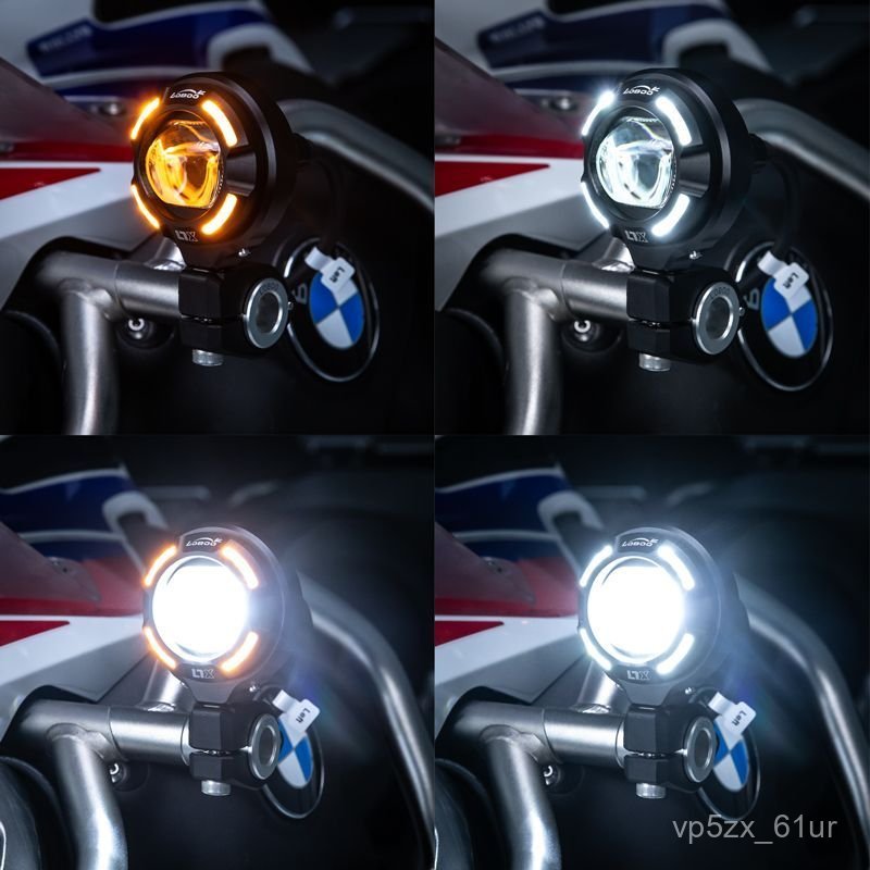 Đèn trợ sáng LED siêu sáng LOBOO L7X tháo lắp nhanh cho xe máy chiếu xa gần chống nước phá sương gia