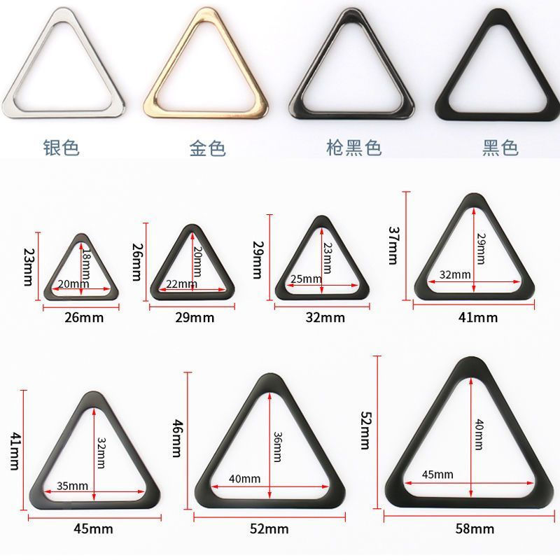 New Product#Strap adjustment buckle, round buckle, daily buckle, shoelace buckle, accessories, trian