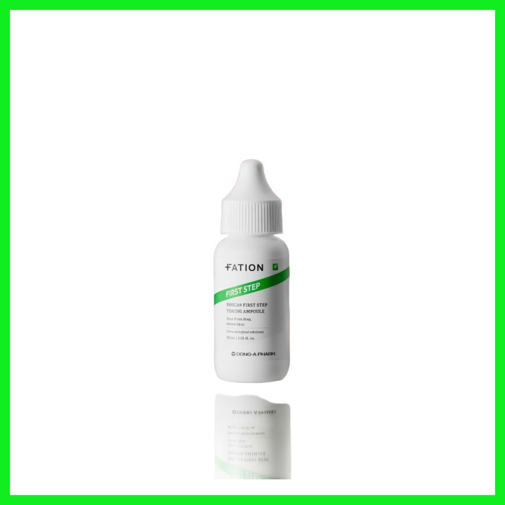[fation] Nosca9 First Step Toning Ampoule, 30ml, 1 cái/ Ampoule săn chắc Hàn Quốc/ Làm sáng da/ Chín