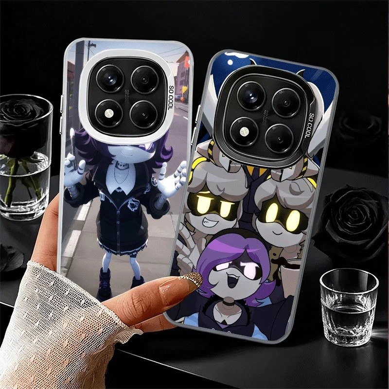Murder Drone Uzi Doorman Vỏ Điện Thoại Chống Sốc Cho Xiaomi Redmi Note 15 14 13 12 Pro Plus 11 11S 1