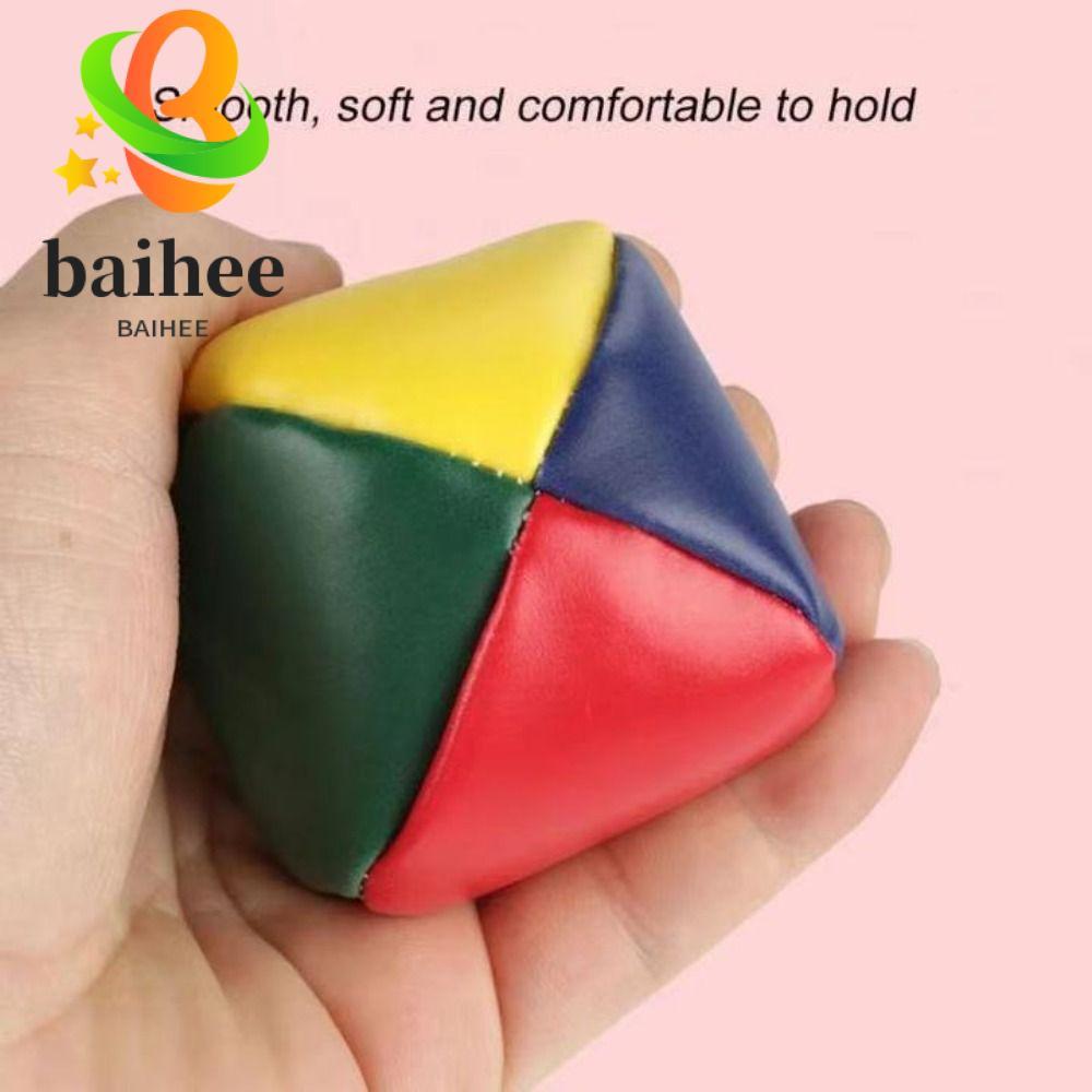 BAIHEE 3 Quả bóng Juggling Circus Nhỏ Học cách Juggle Đồ chơi trẻ em