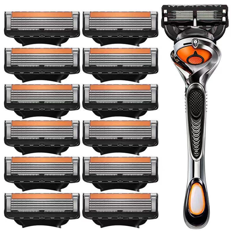 Universal a Peak Hidden Smooth Manual Razor Sharp Speed Blade Nam 5 lớp Lưỡi dao cạo Geely Giá đỡ lư
