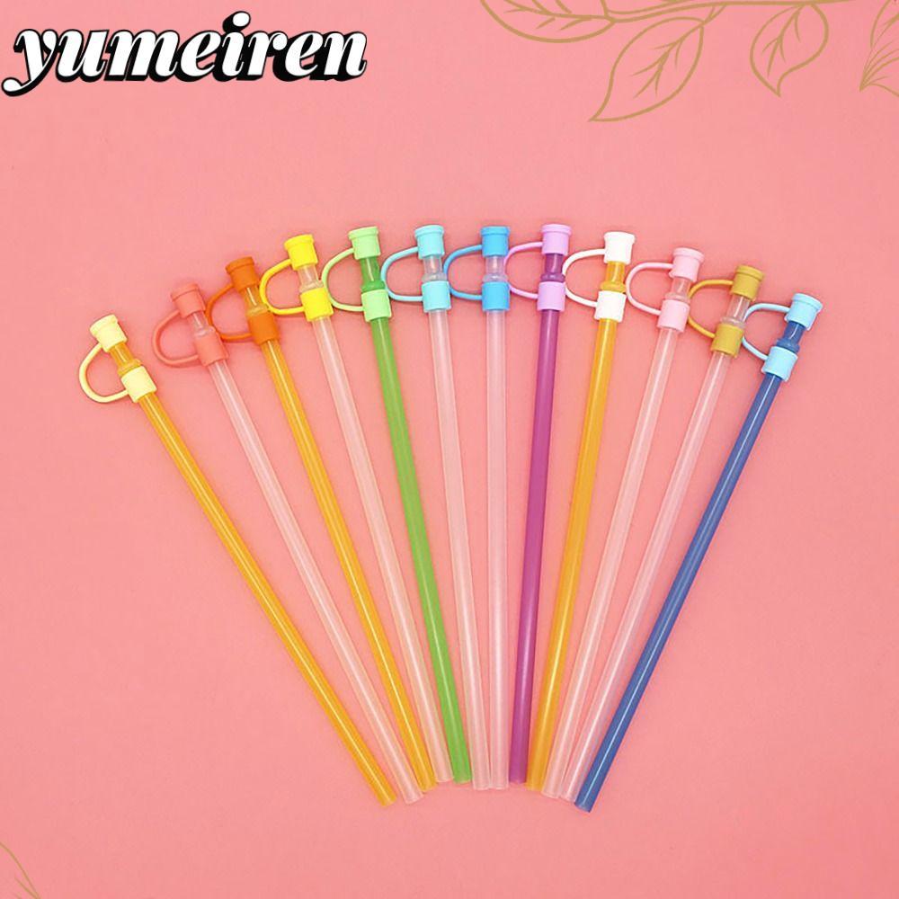 YUMEIREN Ống Hút Topper, Nắp Bảo Vệ Nắp Ống Hút Nắp, Nhỏ Gọn Niêm Phong Tốt 8 Mm Ống Hút Đầu Nắp Cho