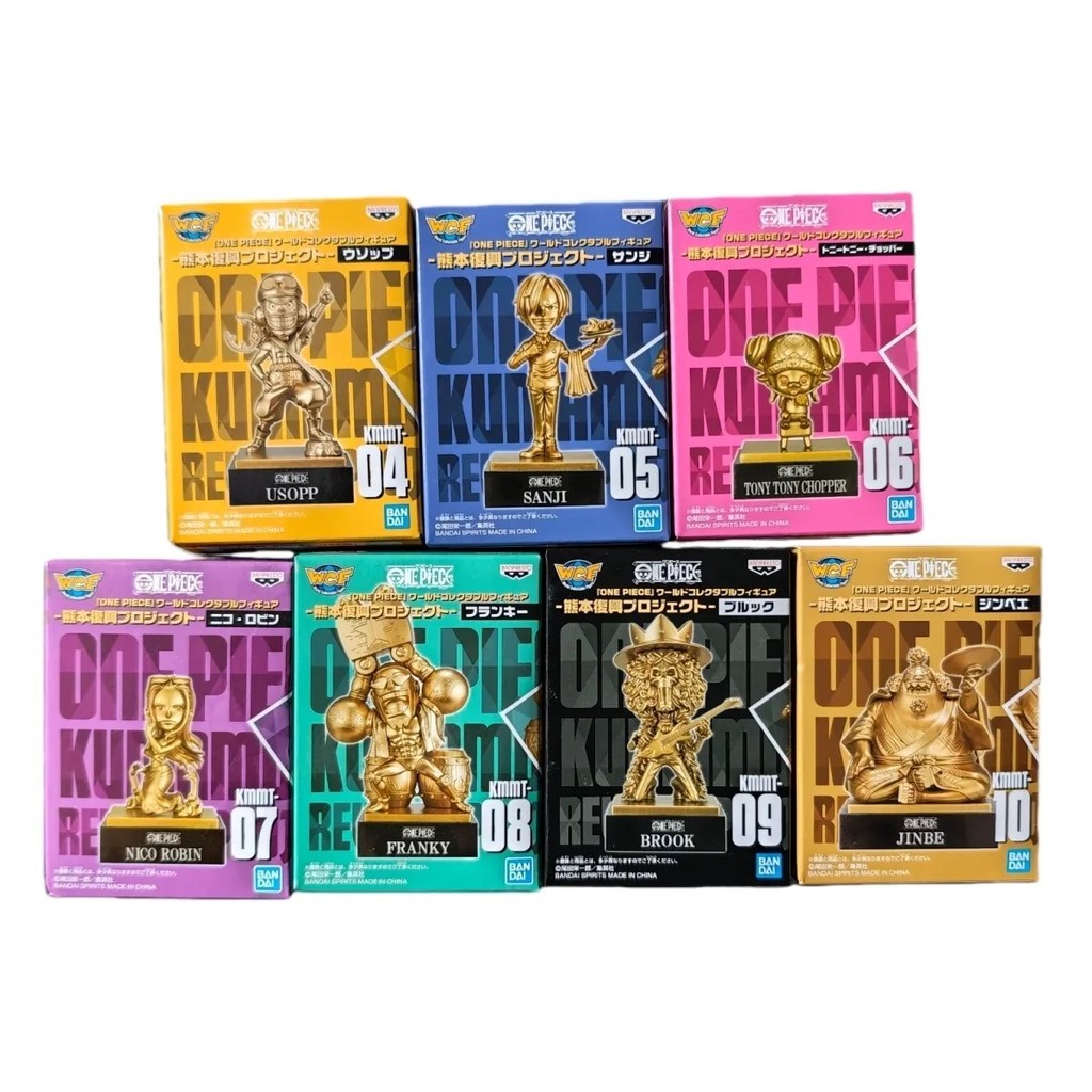 Giới Hạn Một Mảnh wcf Kumamoto Fuxing Tượng Đồng Mũ Rơm Nhóm Tập Đoàn Zoro Chopper Robin