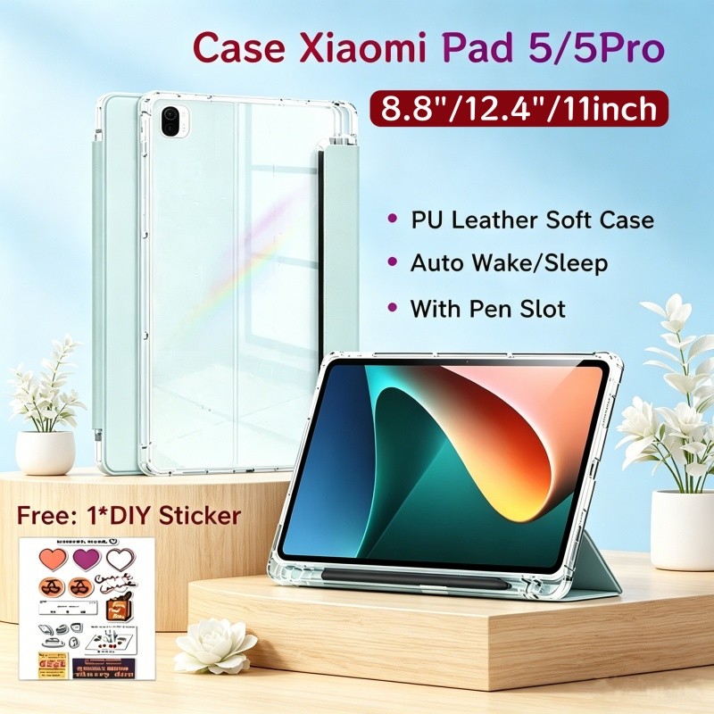 Ốp Lưng Cho Xiaomi Pad 5 11 inch Từ Tính Mềm Cho Xiaomi MiPad 8 Pro 11.2inch / MiPad 7 Pro / MiPad 6