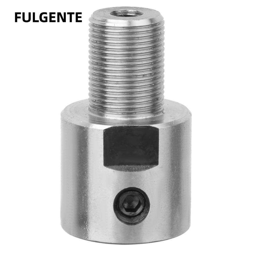 FULGENTE Bộ chuyển đổi mâm cặp tiện, trục 12mm/6mm ren M14x1, thép Carbon cho K01-50/63 K02-50/63, t
