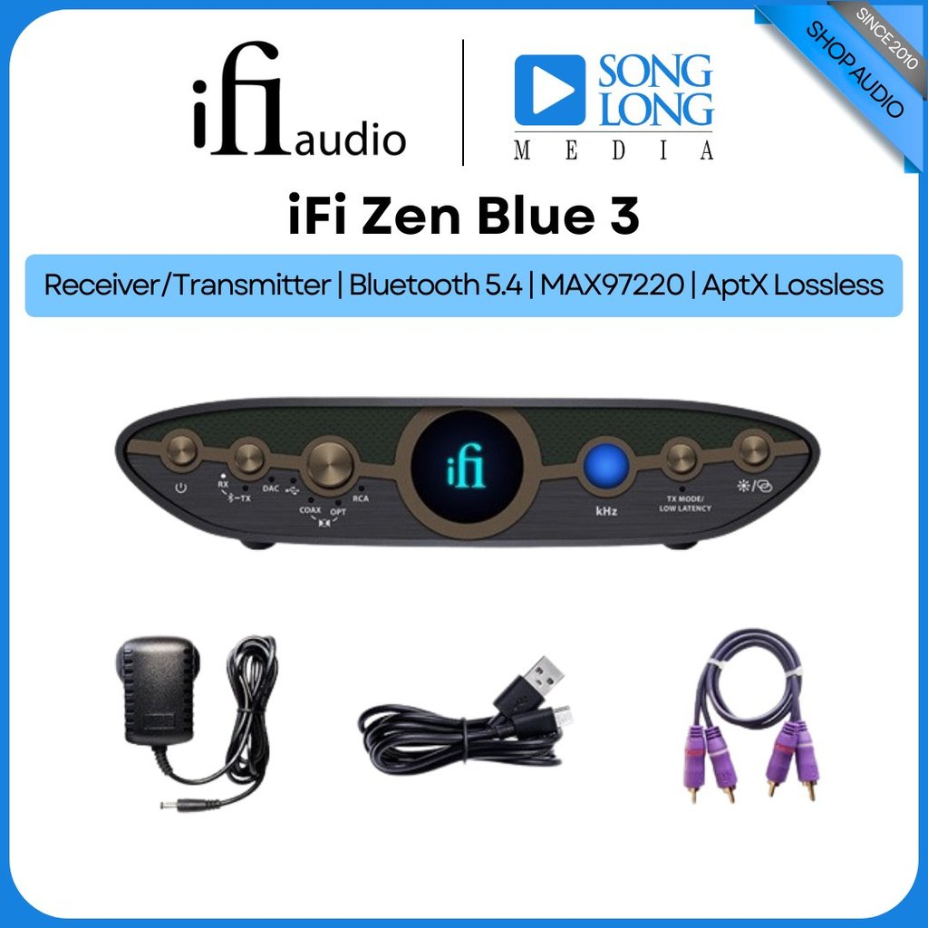 Thiết bị giải mã âm thanh iFi Zen Blue 3 -  Hàng Chính Hãng - Songlongmedia