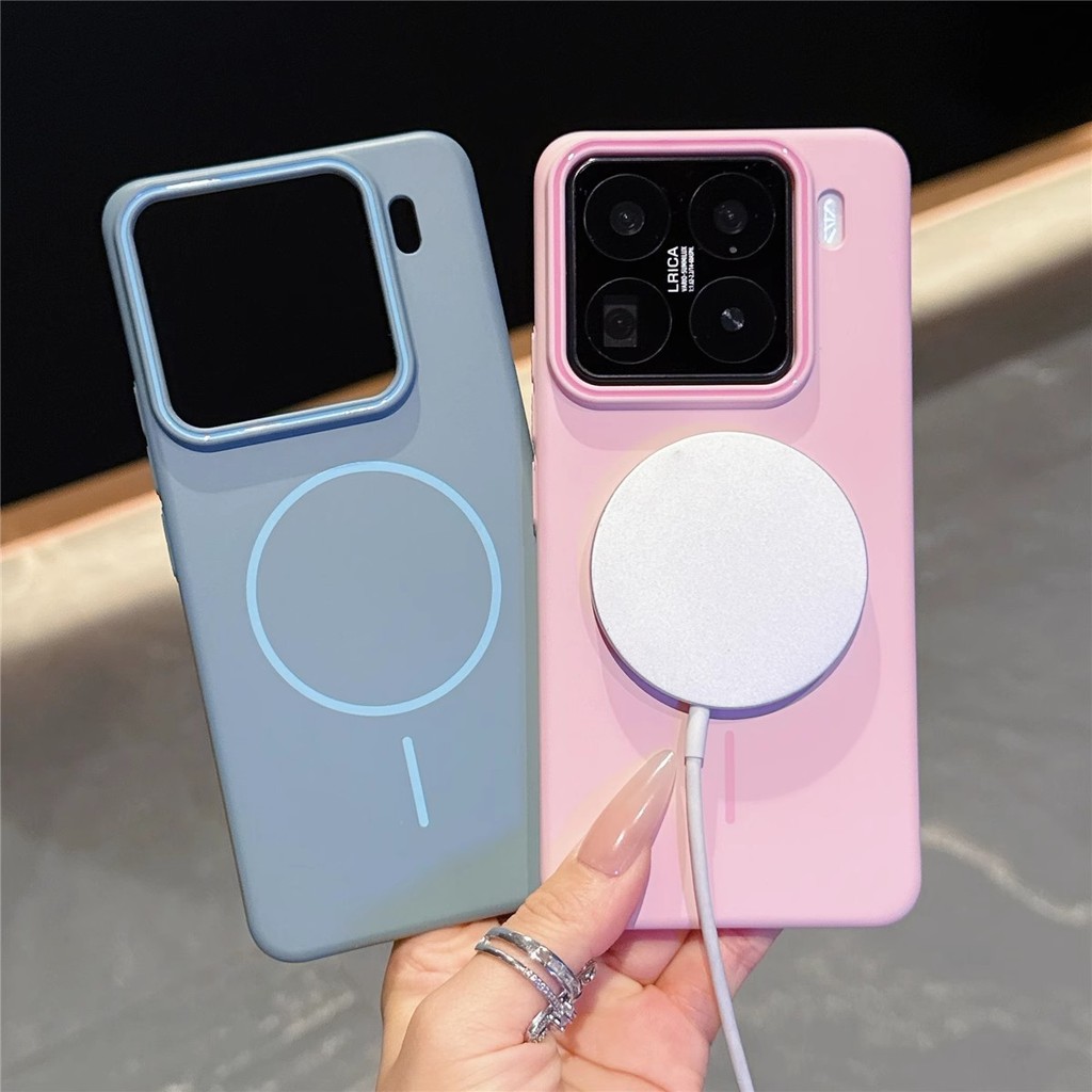 Mềm Mại Thích Hợp Cho Xiaomi 14Tpro Mỏng Vòng Điện Thoại Từ Tính Xiaomi 15Pro Matte Skin Feel 14Pro 