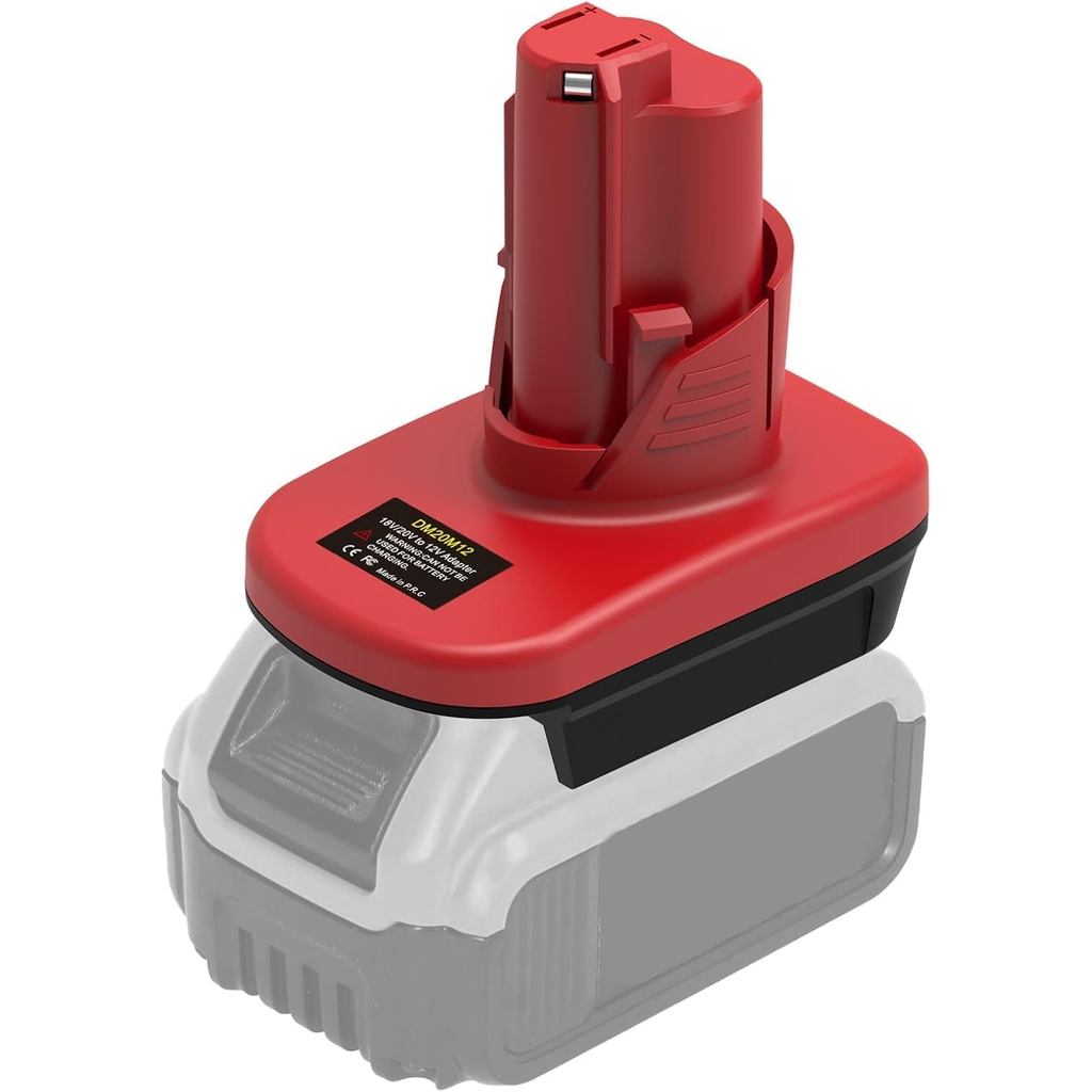 Bộ Chuyển Đổi Pin: Chuyển Đổi Cho DeWalt 20V & Cho Milwaukee M18 18V Pin Lithium Sang Cho Milwaukee 