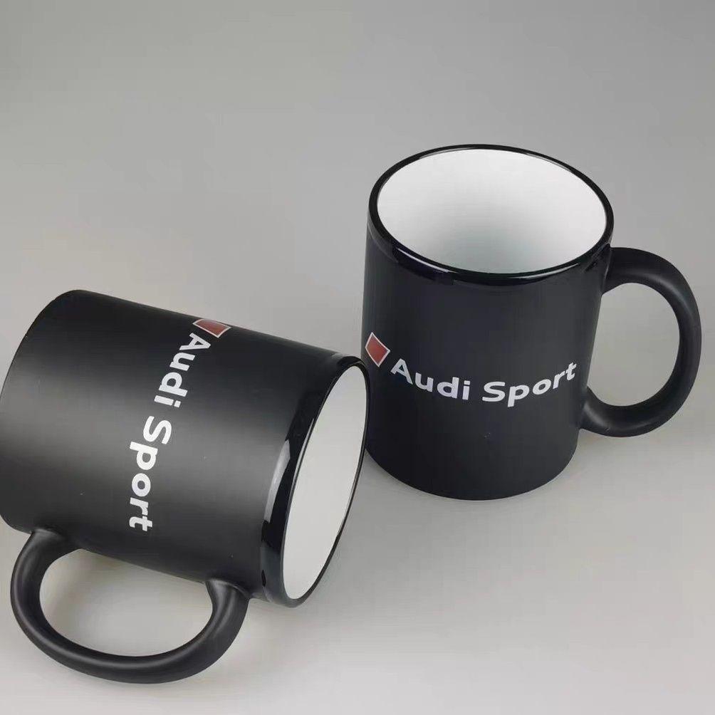 Suitable for AUDI car shop custom gift mugs, RS4, A4, A3, A6, A7, Q3, Q5 car-use insulated ceramic c