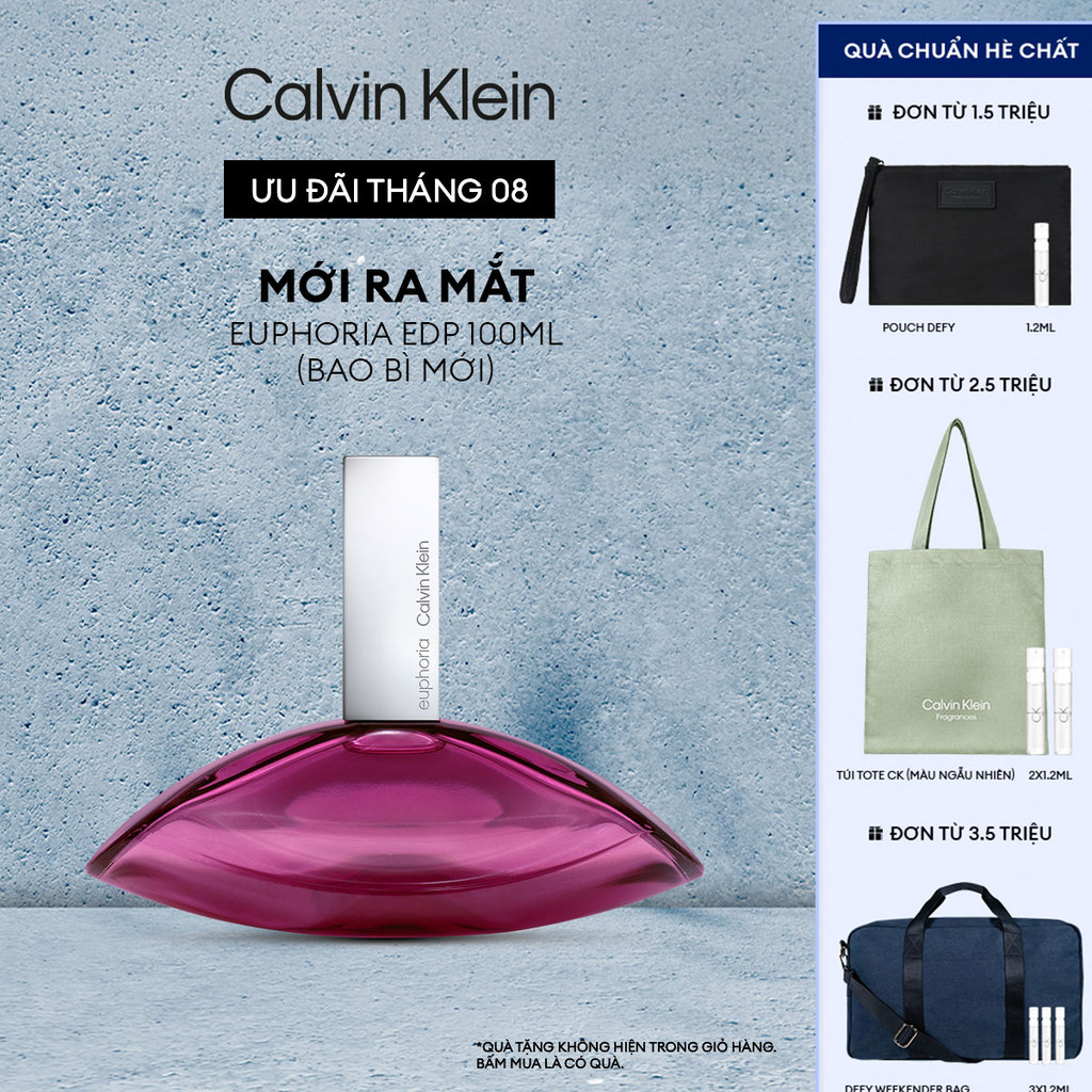 Nước hoa Nữ Calvin Klein Euphoria EDP 100ml (Bao bì mới)