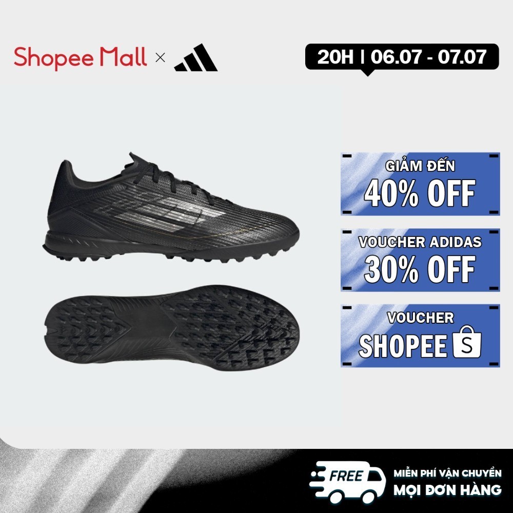 adidas Bóng đá Giày Đá Bóng Turf F50 League Unisex Đen IF1337