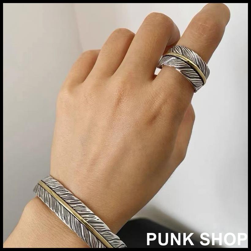Vòng Tay GOROS Bạc 925 Lông Lá Tangcao Hoa Mở Vòng Tay 0420