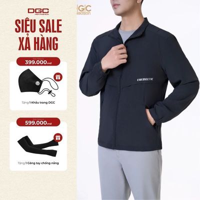 Áo khoác gió nam mùa thu - Áo khoác nam gió 1 lớp DGCs - WAJKBD90M-S