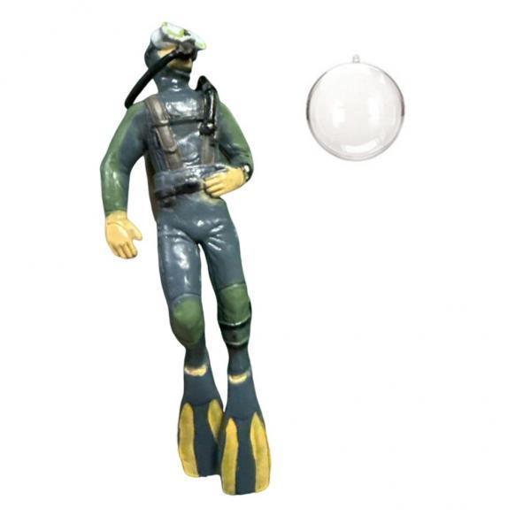 Diver Hình Diver Diver Hình có bóng Trang trí bể cá Mini Lặn 5 chiếc