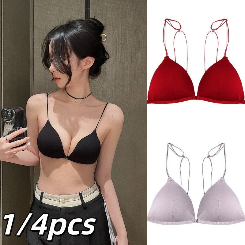 （1/4pcs)Áo Lót Nữ Vanvene AL158 Áo Su Đúc Cup Ngang, Đệm Mỏng, Không Gọng, Không Viền, Chống Chảy Xệ