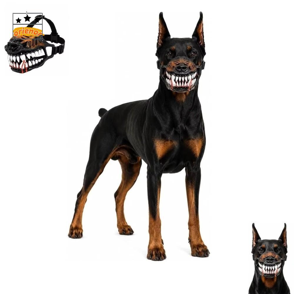 GIENOR Dog Monster muzzle, Monster Hell Hound Style Hell Hound Hell Hound muzzle, Dây đeo linh hoạt 