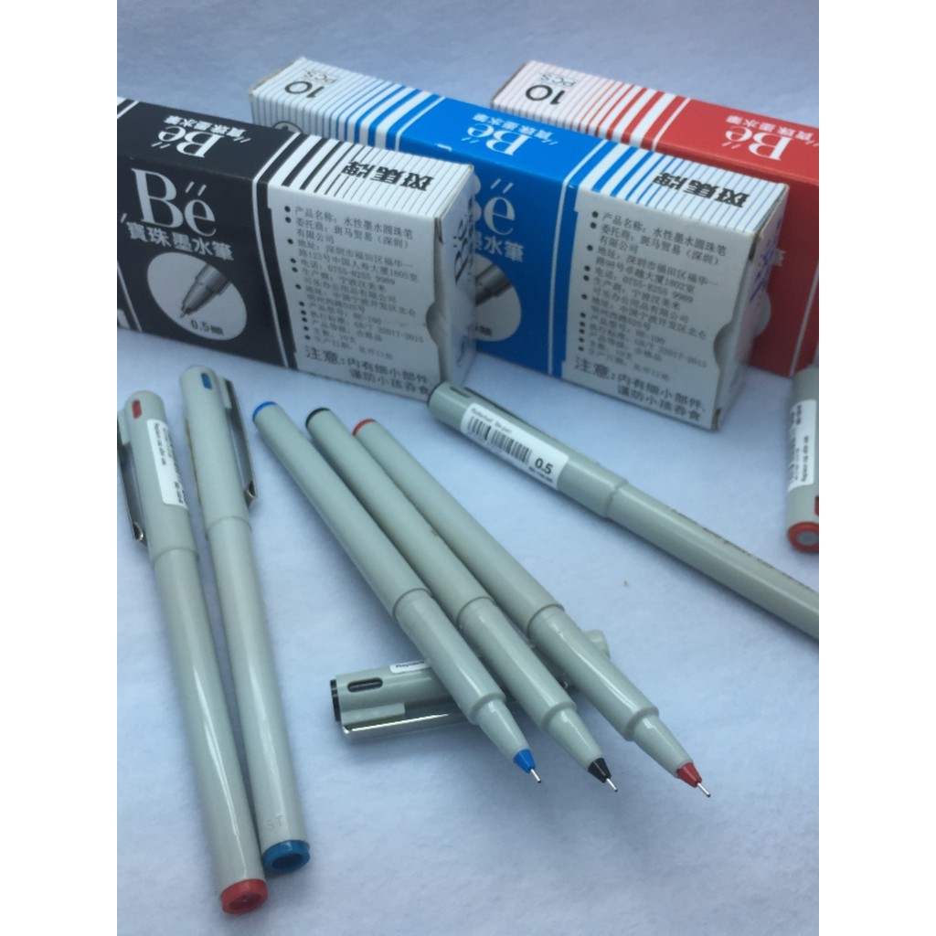 Chính Hãng ZEBRA ZEBRA BE-100 Chữ Ký Bút Kinh Doanh Sinh Viên Sử Dụng Ống Tiêm Đài Phun Nước Bút Mực