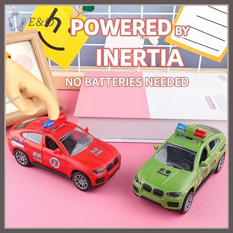 Maoxius Inertia City Police Car Toy Cửa mở chống rơi Quà tặng trẻ em VN