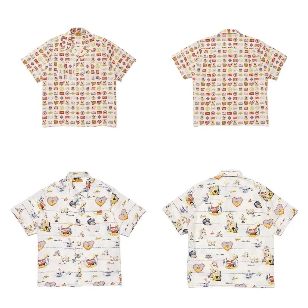 H1EE Spot Goods[Stable supply Buy without hesitation] human Japanese-style short-sleeve shirt with a
