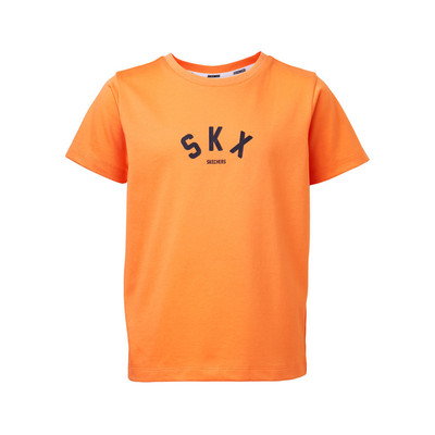 Áo Thun Tay Ngắn Bé Trai Skechers Comfort Athletic Short Sleeve Tee - SL424B656-APT1 Online Sale