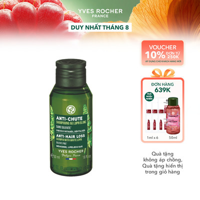 Dầu gội giảm tóc gãy rụng Yves Rocher Mini Anti-Hair Loss Shampoo 50ml
