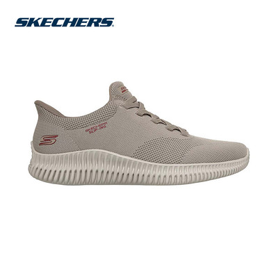 [ĐỘC QUYỀN ONLINE] Giày Thể Thao Nam Skechers Slip-Ins BOBS Sport Geo Lite Fixed Range - 118382-TPE Memory Foam