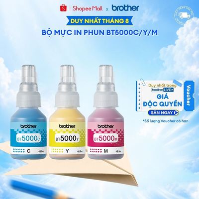 Bộ mực in phun Brother BT5000C/Y/M