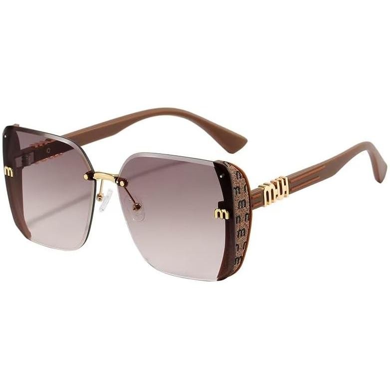 Sunglasses Women'S Classic And Stylish Sunglasses, Men'S Square Beach Uv400 Protective Glasses