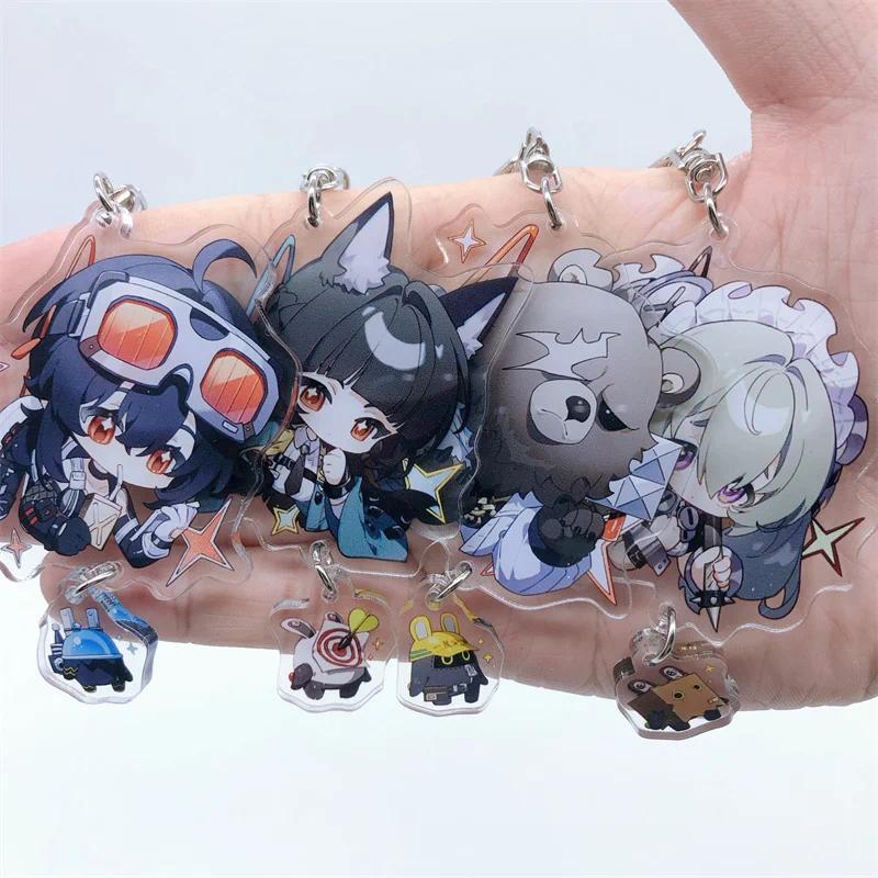 Móc Khoá Zenless Zone Zero Wise Belle Anby Demara Nicole Demara Billy the Kid Cosplay COSTUME Acryli